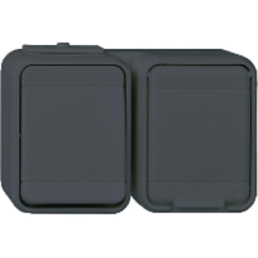 ELSO Kombination 458639 waager. AquaTop licht/basaltgrau