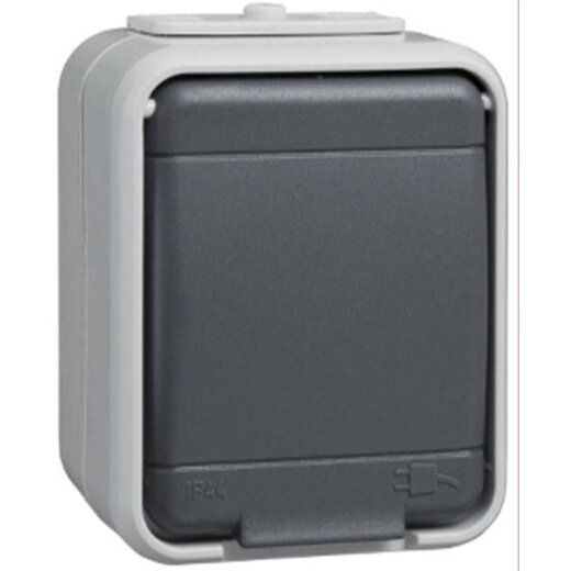 ELSO Steckdose 445009 16A AquaTop licht/basaltgrau