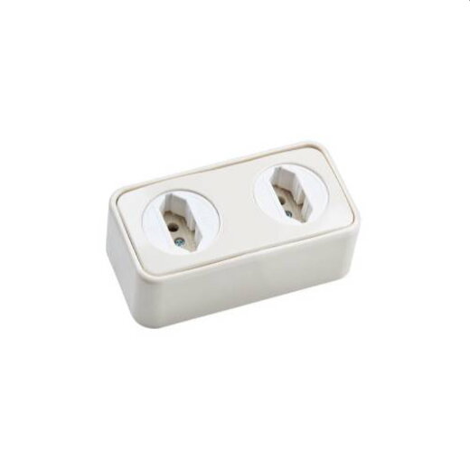 ABB Striebel & John SCHUKO-Doppel-Steckdose ZE225 2CPX061177R9999