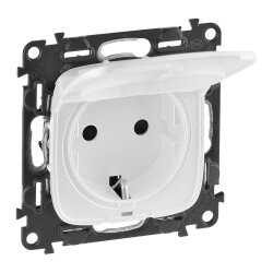 Legrand SCHUKO-Steckdose V.ALL ultraweiss