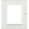 Bticino Rahmen 3+3modulig white Glass