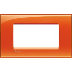 Bticino Rahmen LNA4804OD ORANGE 4-modulig