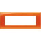 Bticino Rahmen LNA4807OD ORANGE 7-modulig