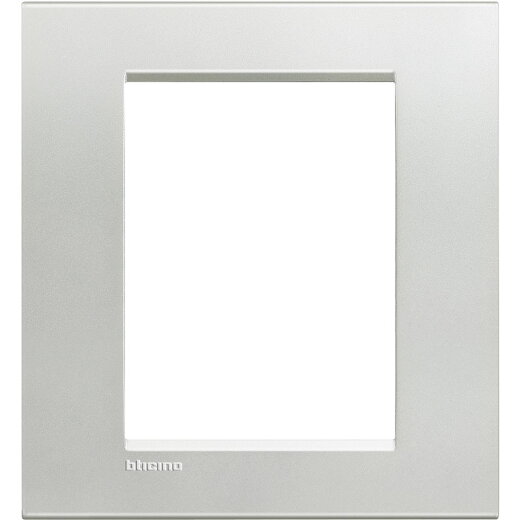 Bticino Rahmen LNA4826AG SILVER 3+3 mod