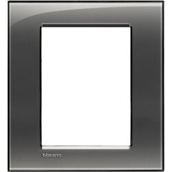 Bticino Rahmen LNA4826KF RAUCHGRAU 3+3 mod