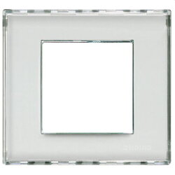 Bticino Rahmen LND4802KR KRISTALL 2-mod