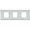 Bticino Rahmen LND4802M3KR KRISTALL 3x2-mod
