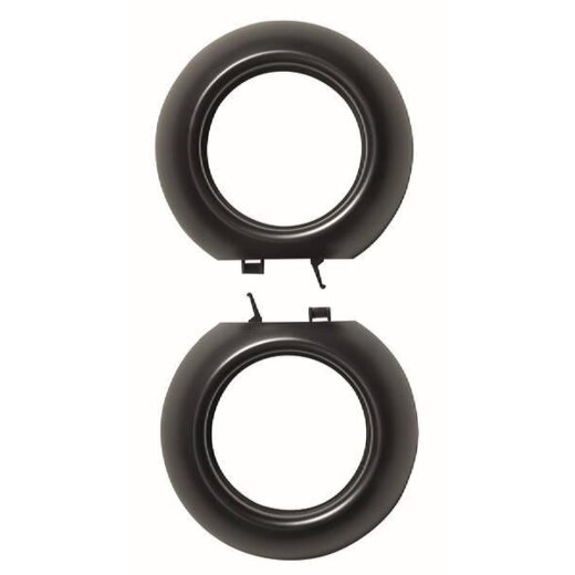 ELSO End-Rahmen WDE011422 Schwarz Renova PK=2Stck