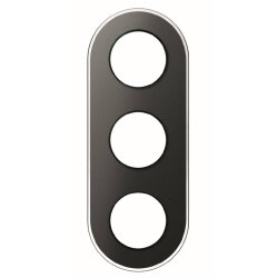 ELSO Glasrahmen WDE011428 3fach sw Renova