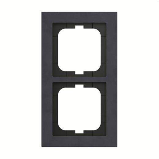 Busch-Jaeger Abdeckrahmen 1722-248 2fach, papierblau