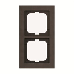 Busch-Jaeger Abdeckrahmen 1722-243 2fach, papierbraun