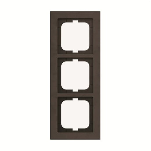 Busch-Jaeger Abdeckrahmen 1723-243 3fach, papierbraun