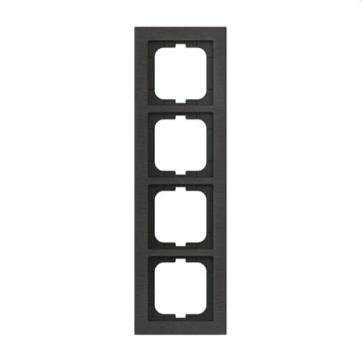 Busch-Jaeger Abdeckrahmen 1724-290 4fach, schiefergaru