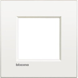 Bticino Rahmen LNC4802BN PURE WHITE 2-MOD