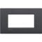 Bticino Rahmen LNC4804AR anthrazit 4-MOD