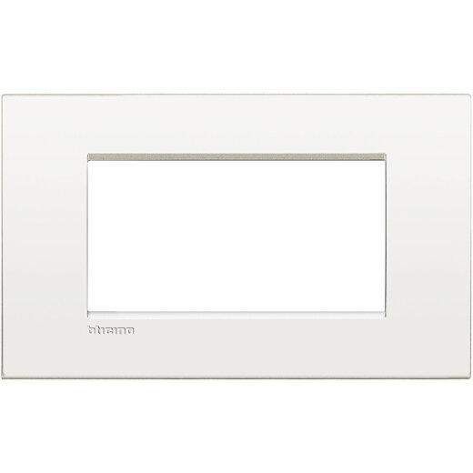 Bticino Rahmen LNC4804BN PURE WHITE 4-MOD