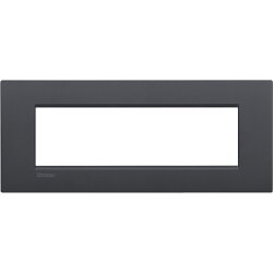 Bticino Rahmen LNC4807AR anthrazit 7-MOD