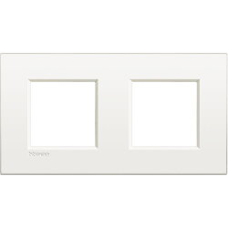 Bticino Rahmen LNE4802M2BN 2fach WHITE