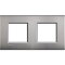 Bticino Rahmen LNE4802M2NK 2fach NICKEL
