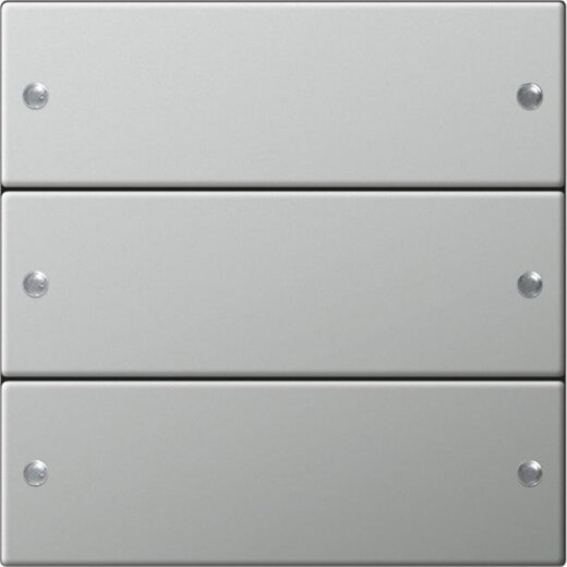 Gira Wippenset 2133601 3fach System 55 Edelstahl 2133601