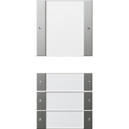 Gira Wippenset 2134600 4fach BSF System 55 Klar/Edelst. 2134600