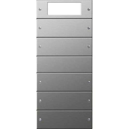 Gira Wippenset 2145601 5fach Plus System 55 Edelstahl 2145601