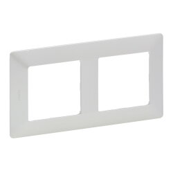 Legrand Abdeckrahmen VLIFE 2fach perlmutt