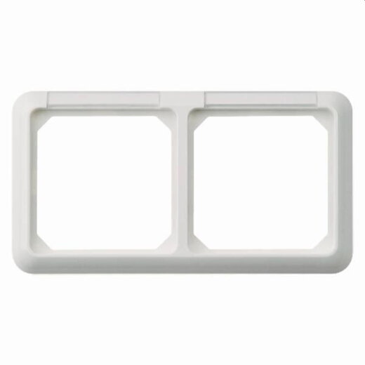 ELSO Rahmen 224214 2fach FASHION Thermo reinweiß