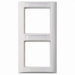 ELSO Rahmen 264224 2fach senkrecht JOY reinweiß