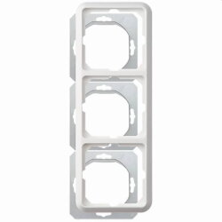 ELSO Rahmen 224344 3fach FASHION IP44 reinweiß