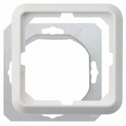 ELSO Rahmen 224144 1fach FASHION IP44 reinweiß