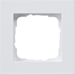 Gira Abdeckrahmen 0211225 1fach flach E2 reinweiss 0211225