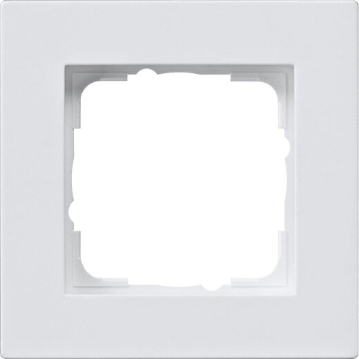 Gira Abdeckrahmen 0211295 1fach flach E2 reinweiss 0211295