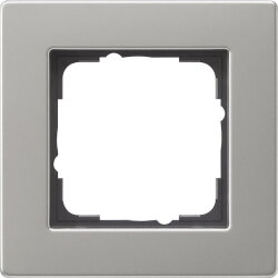 Gira Abdeckrahmen 0211335 1fach flach E2 Edelstahl 0211335
