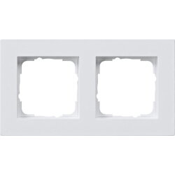 Gira Abdeckrahmen 0212295 2fach flach E2 reinweiss 0212295