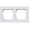 Gira Abdeckrahmen 0212295 2fach flach E2 reinweiss 0212295