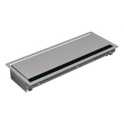 Bachmann Einbaurahmen 338.0205 silbergrau lang