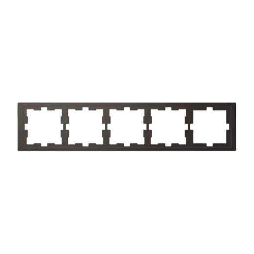 Merten Rahmen D-Life 5fach Anthrazit