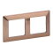 Legrand Rahmen VLIFE 2fach Kupfer