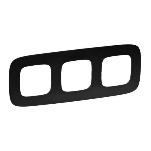 Legrand Rahmen V.ALL 3fach mattschwarz