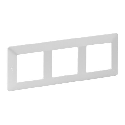 Legrand Abdeckrahmen VLIFE 3fach perlmutt