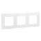 Legrand Abdeckrahmen 665003 Niloe 3fach ultraweiss