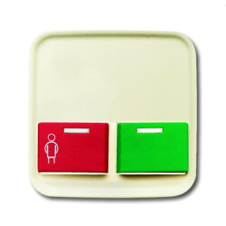 Busch-Jaeger Zentralscheibe 2548-642 B-212-101 SI,...