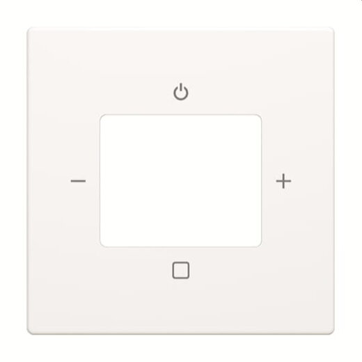 Busch-Jaeger Zentralscheibe 8252-884-101, weiß matt