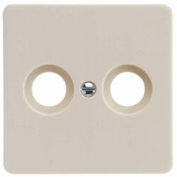 ELSO Zentralplatte 503610 Antennensteckd. 2Loch...