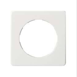 ELSO Zentralplatte 223004 für Steckdose reinweiß