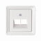 ELSO Zentralplatte 206414 für 2xRJ45 reinweiß