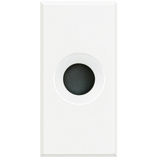 Bticino Leitungsauslass Axolute weiß 1-Modil 9mm