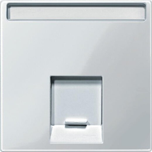 Merten Zentralplatte MEG4573-0319 polarweiss glaenzend Sys. M