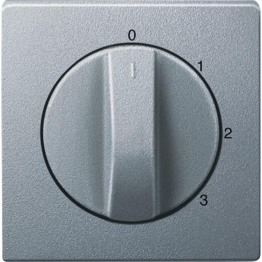 Merten Zentralplatte 437360 aluminium System M